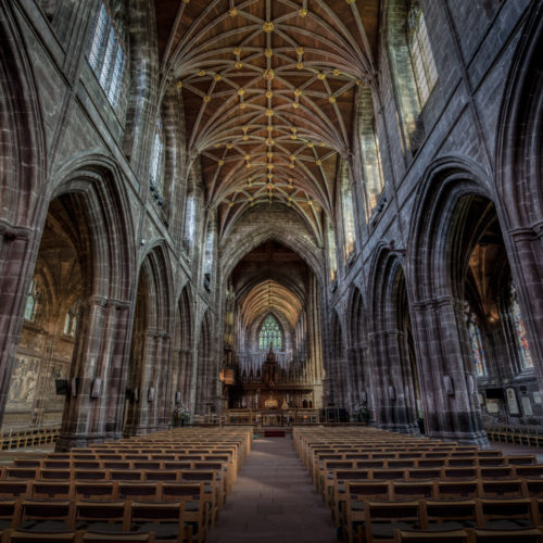 Innenaufnahme der Chester Cathedral