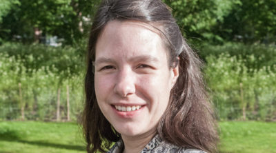 Portraitfoto von Linda Heitmann, Beisitzerin und frauenpolitische Sprecherin im Landesvorstand