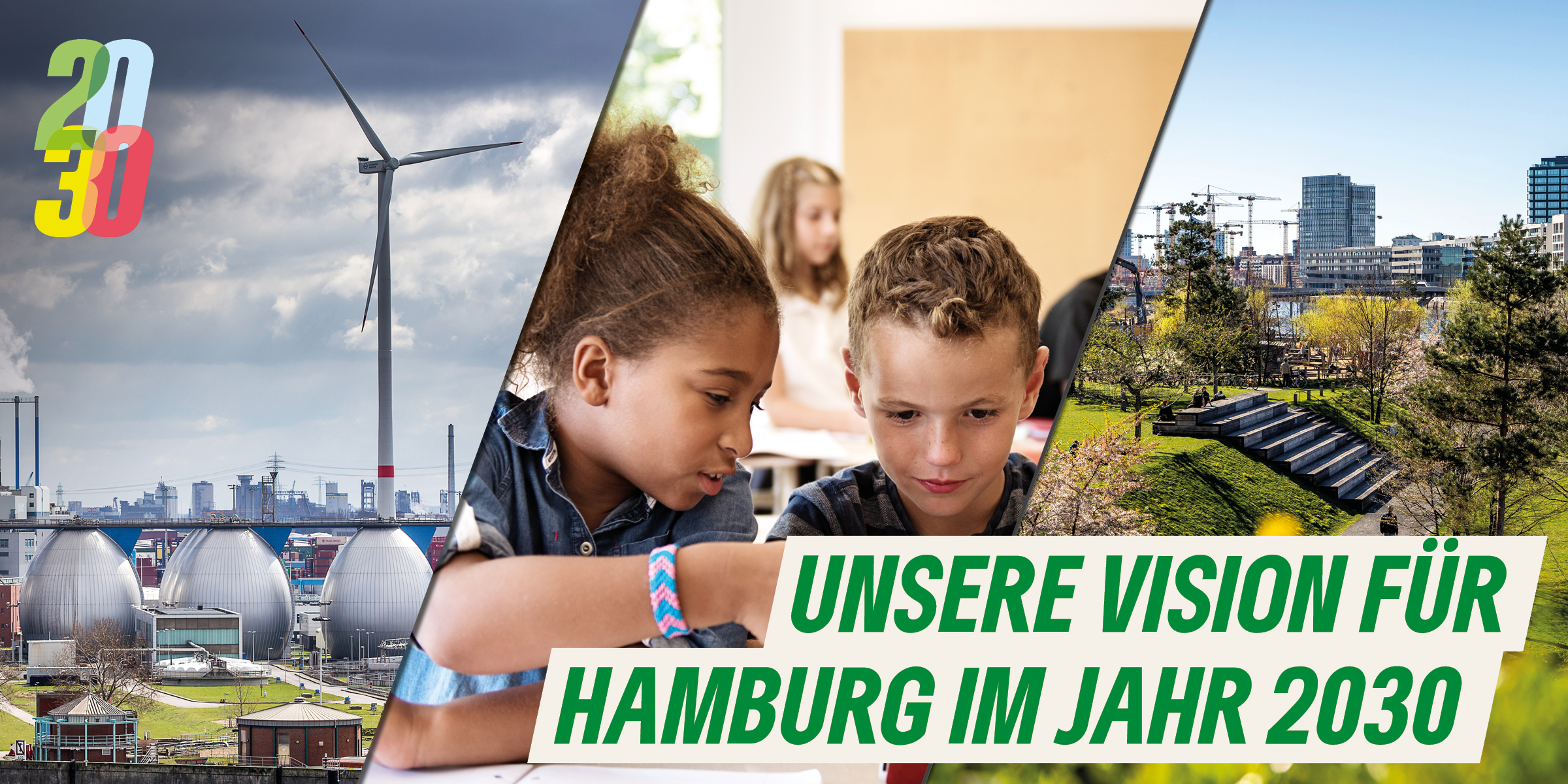 Unsere Vision für Hamburg im Jahr 2030