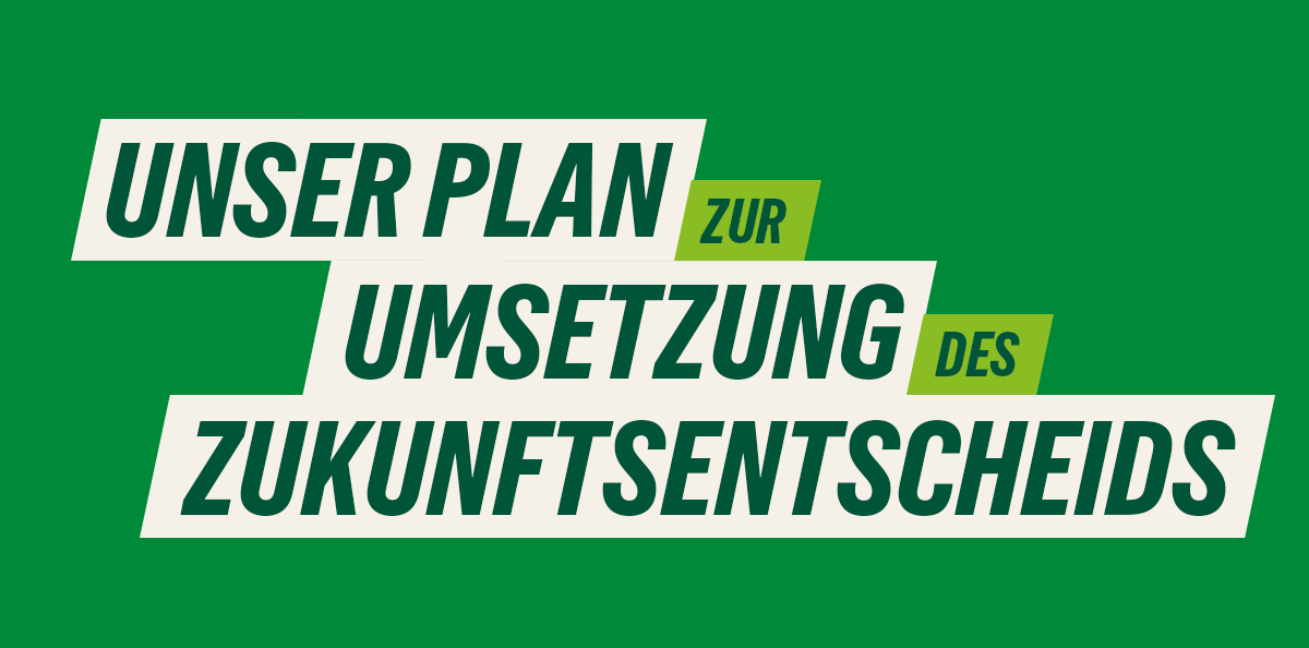 Unser Plan zur Umsetzung des Zukunftsentscheids.